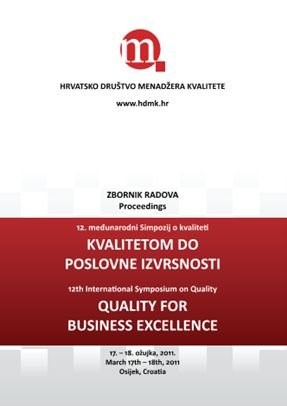 Održana 12. konferencija o kvaliteti Održana 12. konferencija o kvaliteti